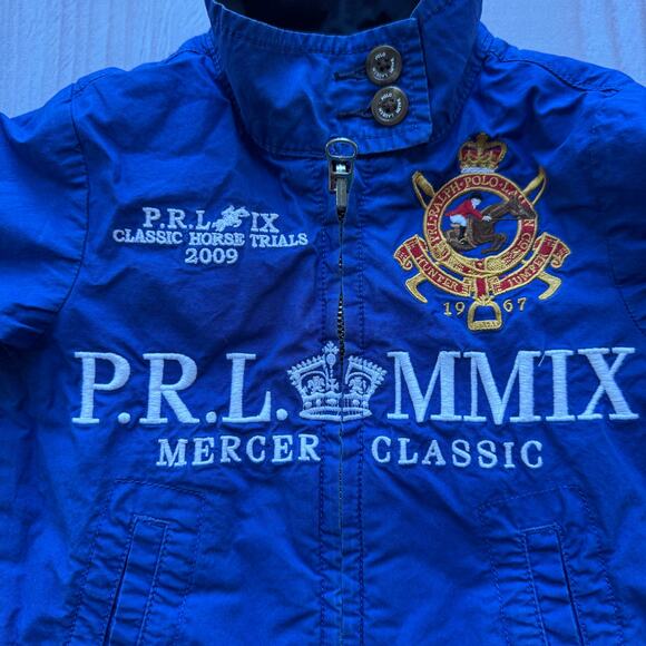 Polo Ralph Lauren Boys Size 12M Reversible Jacket Bleecker Classic Challenge Cup - Picture 7 of 11